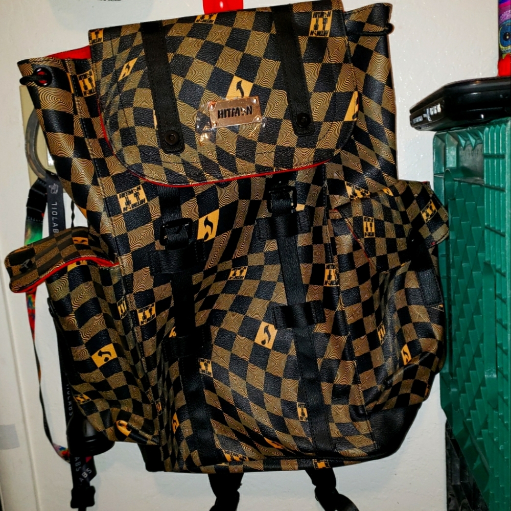 Vegan Leather Backpack - image 1